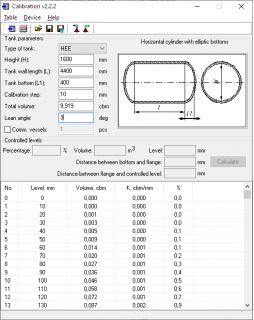 Calibration software